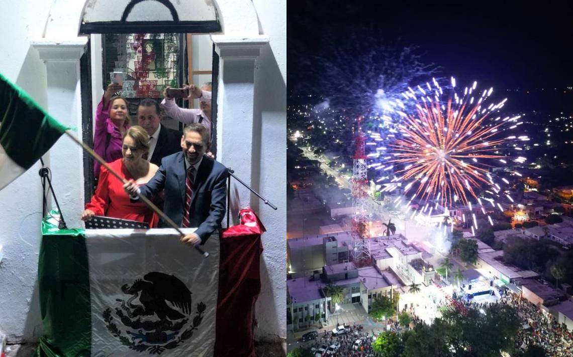 Grito De Independencia Viva El Er Tico Pueblo De M Xico Grit El Alcalde De Huatabampo En